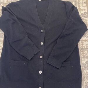 Tory Burch Merino Wool Cardigan